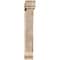 Ekena Millwork Traditional Traditional Smooth Bracket w/ Offset Brace, Douglas Fir, 7 1/2"W x 48"D x 48"H BKT0806X48X48TRA01SDF - alternate 3
